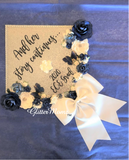 Her Story Continues Graduation Cap Topper