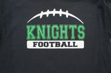 Football Team Shirt - Knights Football Shown.  Customize for your team name, colors.  Football tank, football sweatshirt, football hoodie, football long sleeves
