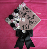 Do Right and Fear Not Graduation Cap Topper