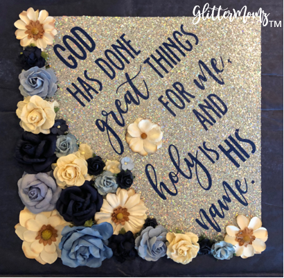 God Has Done Great Things Graduation Cap Topper Decoration